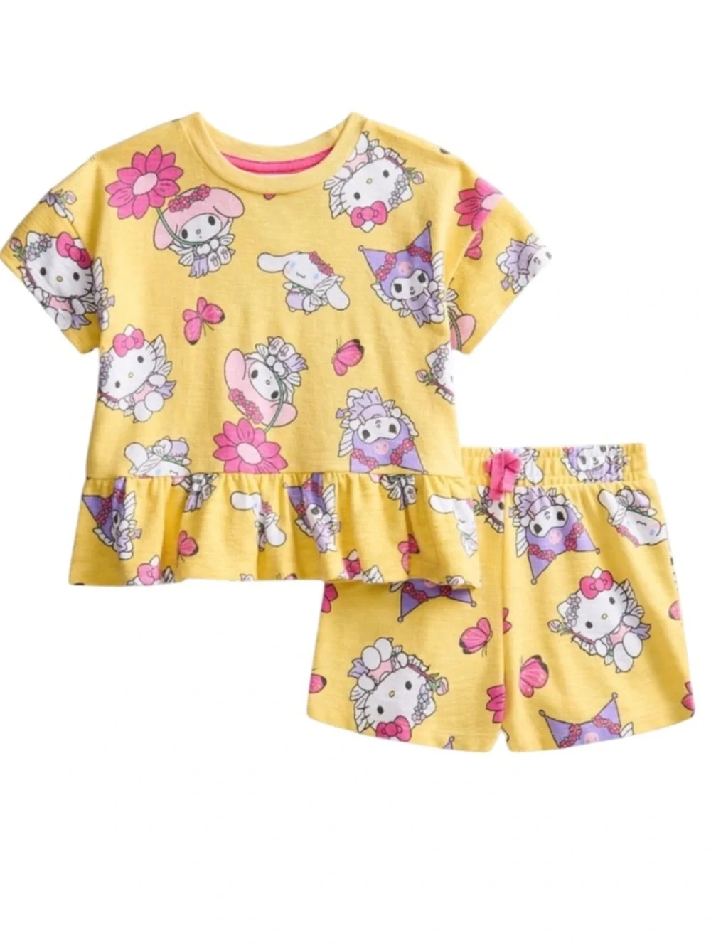 Girls 3T Hello Kitty Short Set